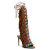 Zahara Fringe Heel