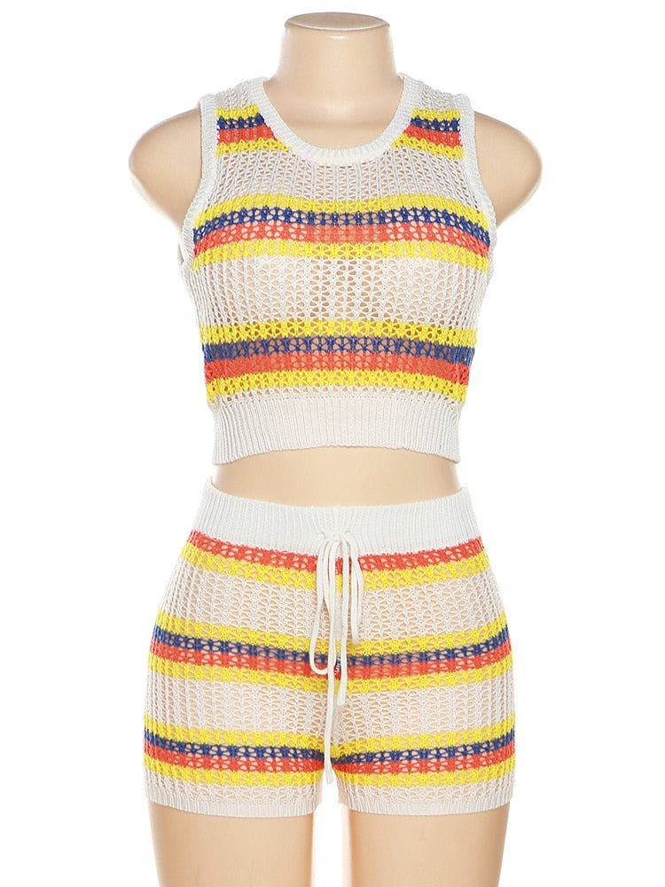 Bora Bora Knit Short Set