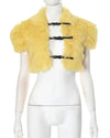 Milan Furry Crop Vest