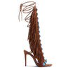 Zahara Fringe Heel