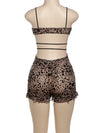 Zariah Leopard Romper