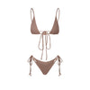 Santorini Glow 3 Piece Bikini Set - Beige