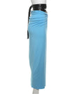 Tori Cross Bandage Maxi Skirt
